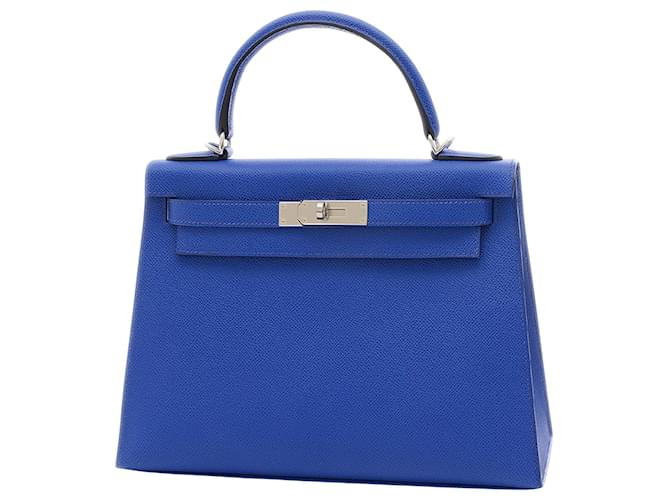 Hermès hermes kelly Blue Leather  ref.850030