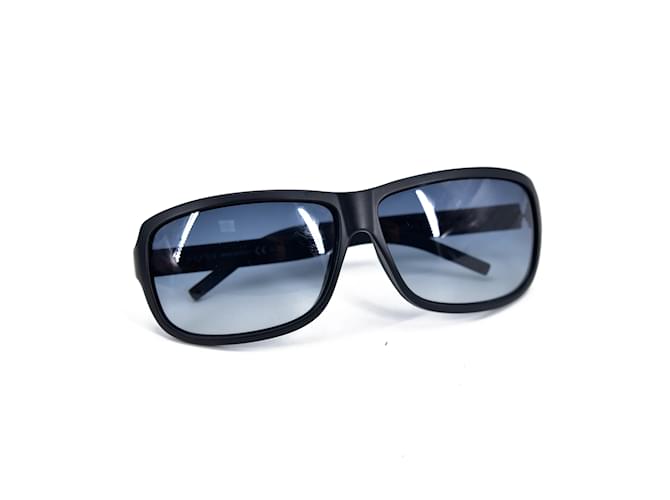 Gucci Gafas de sol polarizadas extragrandes GG 1642 Negro Plástico Resina  ref.850153