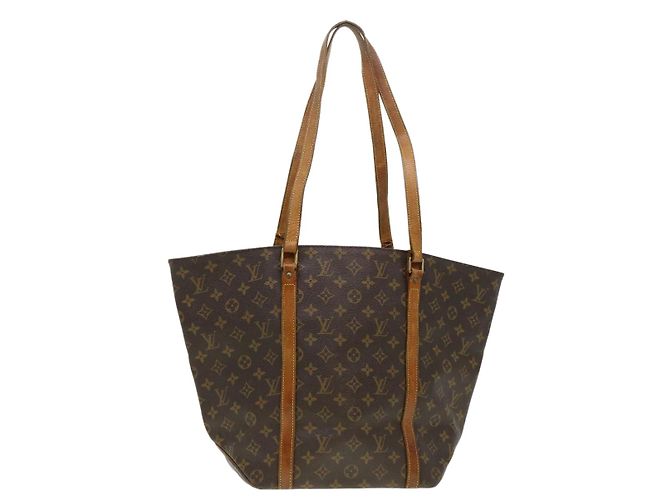 LOUIS VUITTON Monogram Sac Einkaufstasche M51108 LV Auth am4004 Monogramm