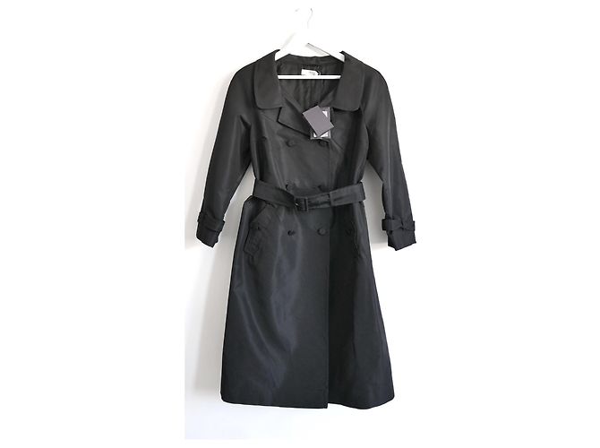 Prada Archival Fall 2006 Satin Trench Coat