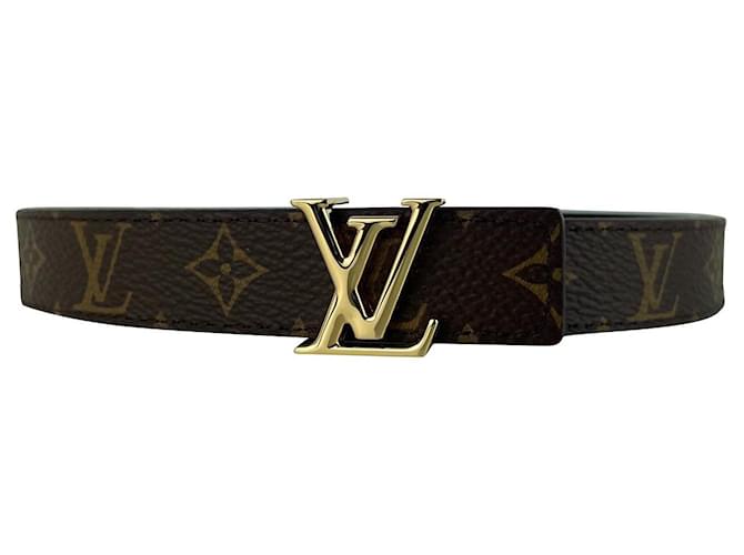 Louis Vuitton - LV Iconic 20mm Reversible Belt - Monogram Canvas & Leather - Brown - Size: 80 cm - Luxury