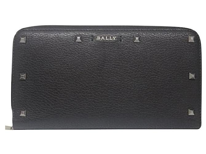 Bally Purses, wallets, cases Black Leather  ref.850633