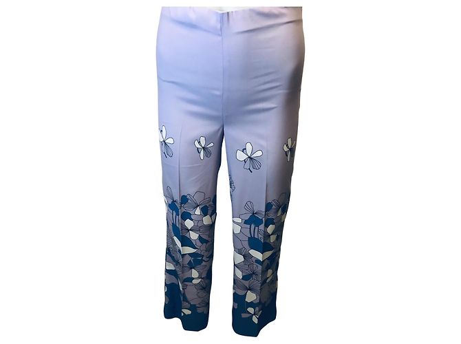 Autre Marque Metradamo Blumenhose Lila