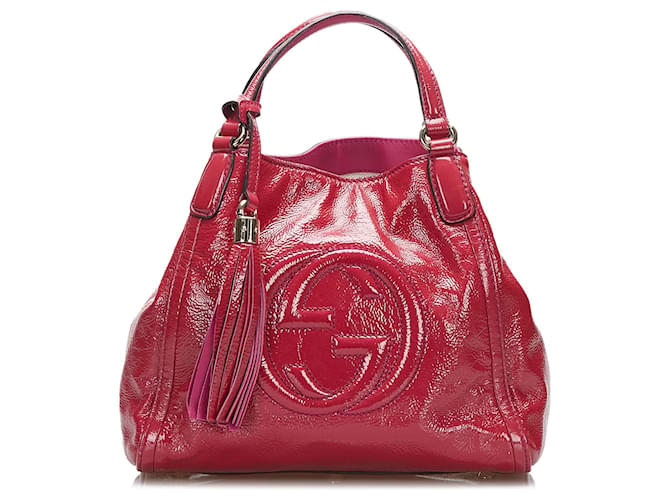 Bolso discount rojo charol