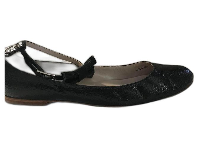 Marc by Marc Jacobs BALLERINES AVEC SANGLE A NOEUD Noir