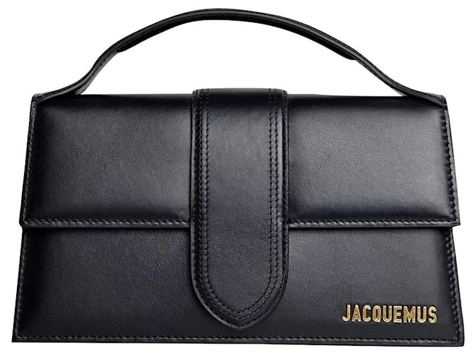 Jacquemus Le Grand Bambino Black Leather  ref.851321