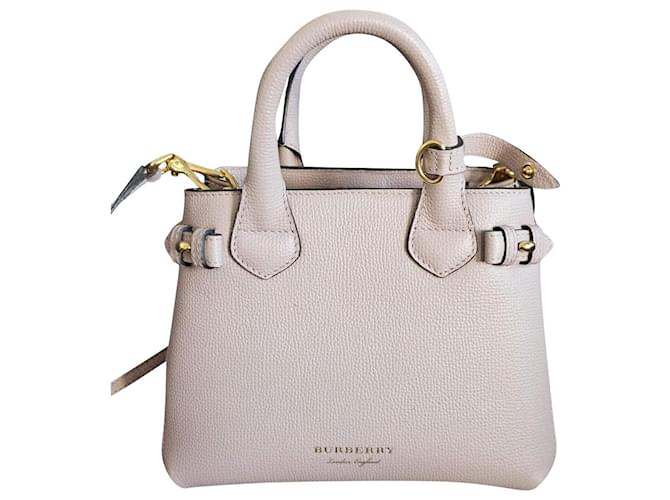 Burberry Handbags Beige Leather  ref.851488