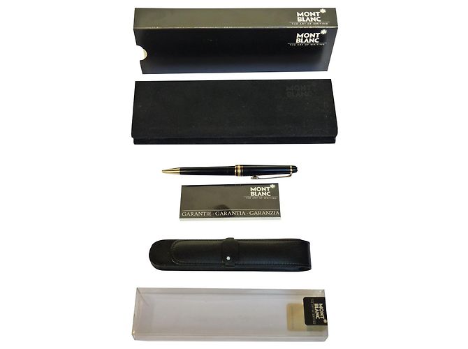Montblanc Solitaire Pattern, Meisterstuck collection Black