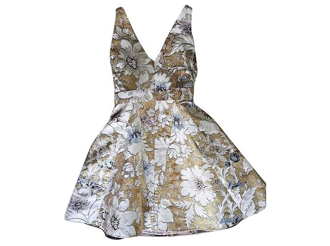 Fendi Kleid Gold Golden