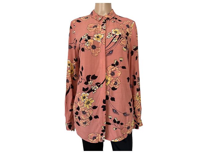 Camicia Palla Gestuz a fiori in viscosa Multicolore