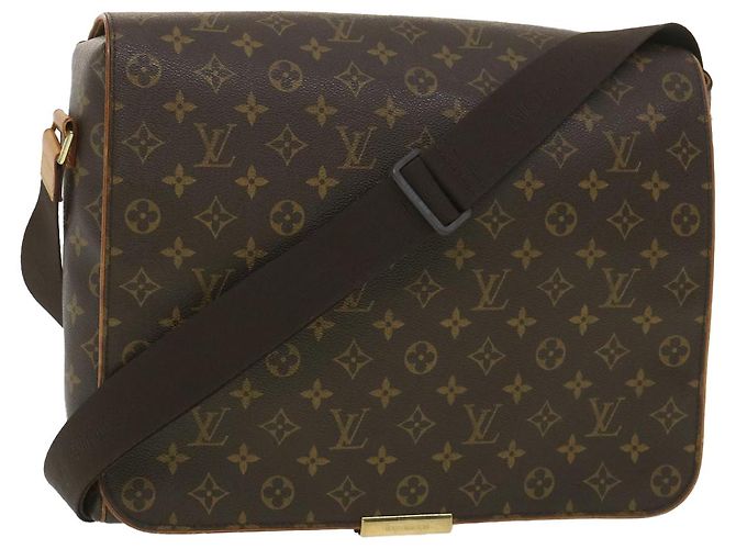LOUIS VUITTON Borsa a spalla Abbesses con monogramma M45257 LV Auth fm2142