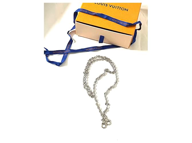 Louis Vuitton Felicie strap Silvery  ref.852806
