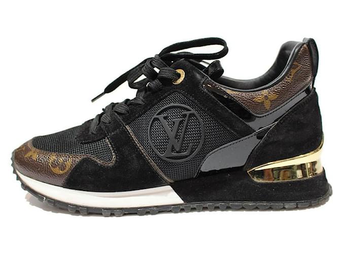 black and brown louis vuitton sneakers