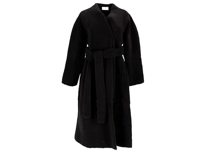 The Row Fur Coat in Black Lamb Fur  ref.852944
