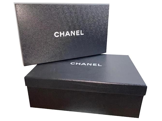 Chanel Box/2 Schwarz  ref.853190