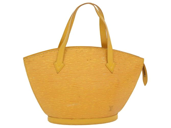 Louis Vuitton Saint Jacques Yellow Leather  ref.853241
