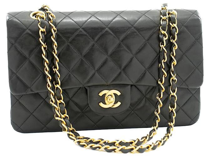 Chanel Timeless Black Leather  ref.853582