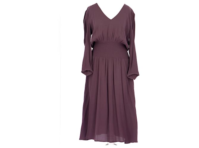 Ba&Sh robe Purple Viscose  ref.853742