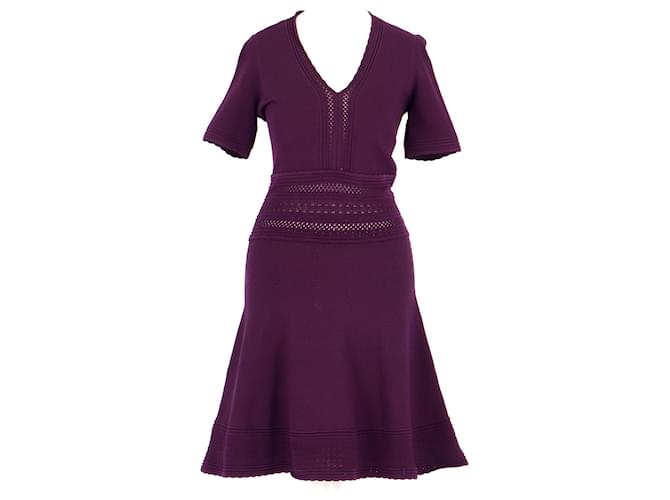 Sandro túnica Púrpura Viscosa  ref.853754