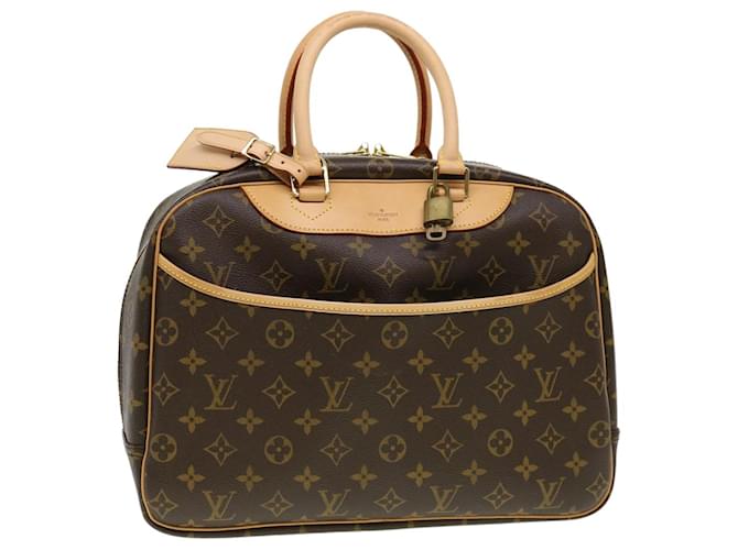 LOUIS VUITTON Monogram Deauville Hand Bag M47270 LV Auth am4015 Cloth  ref.853849