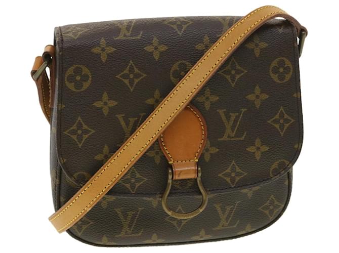 LOUIS VUITTON Monogram Saint Cloud MM Shoulder Bag