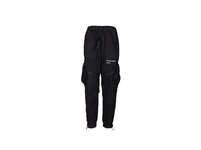 Off White Pantalones cargo blanco roto