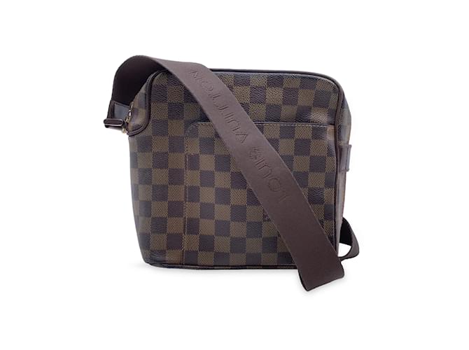 Damier Ebene Canvas Olav PM Messenger Bag