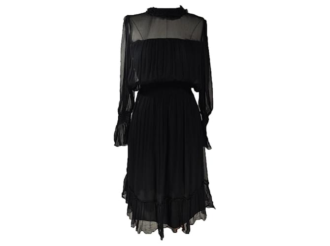 Autre Marque Dresses Black Viscose  ref.854270