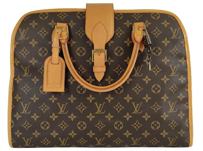 Authenticated Used Louis Vuitton Monogram Sonatine Handbag M51902 Brown PVC  Leather Ladies LOUIS VUITTON 