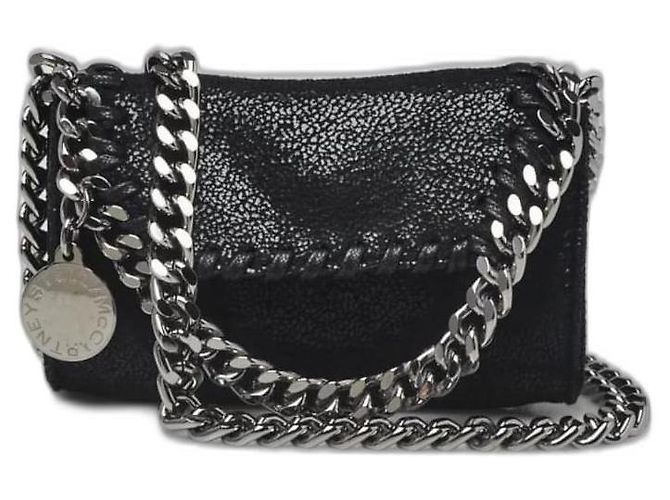 Stella Mc Cartney Borsa Falabella Micro di Stella McCartney Nero