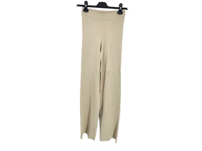 Autre Marque Henne Hose T.UK 8 Viskose Beige