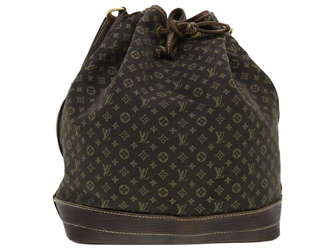 Louis Vuitton - Louis Vuitton (LV) brown monogram small bucket bag