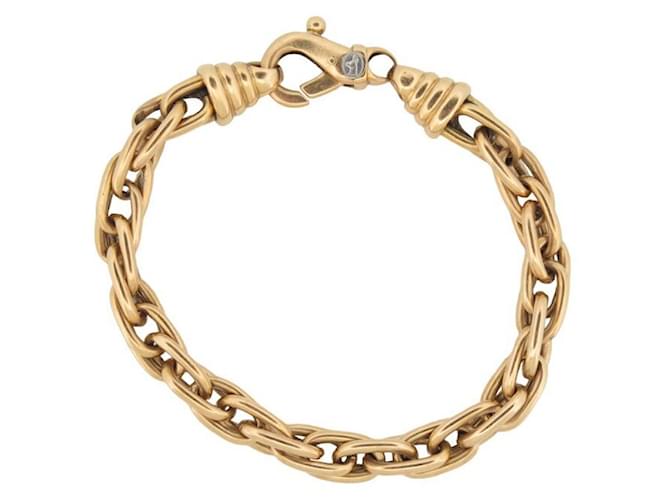Autre Marque VINTAGE FROJO ROPE MESH BRACELET IN YELLOW GOLD 18K 33.6GR YELLOW GOLD STRAP Golden  ref.854918