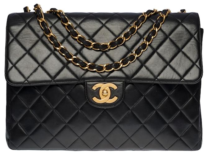 Sac Chanel Timeless/classic black leather - 100405  ref.855371