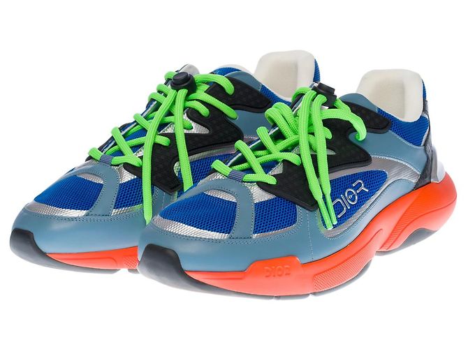 Scarpa in Pelle Blu DIOR - 100252