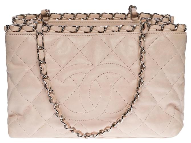 CHANEL Bag in Pink Leather - 100421  ref.855396