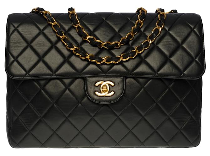 Sac Chanel Timeless/classic black leather - 100516  ref.855402
