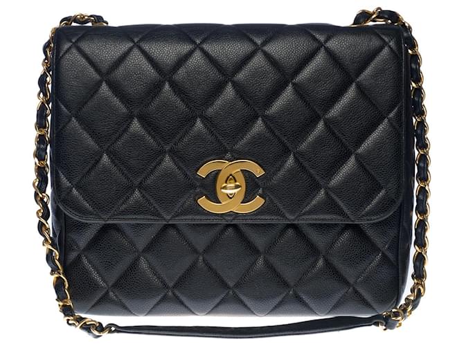 Sac Chanel Timeless/Pelle Nera Classica - 100497 Nero  ref.855435