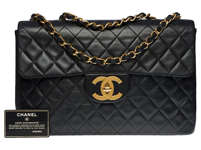 Chanel Timeless Maxi Lamb Black