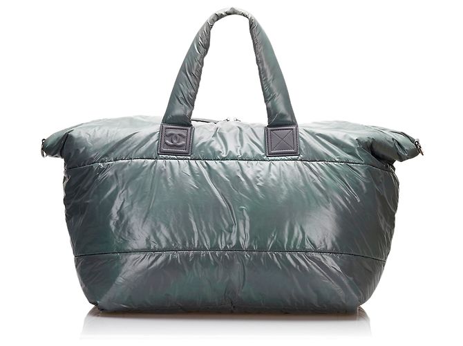 Bolsa de viagem verde Coco Cocoon da Chanel Verde escuro