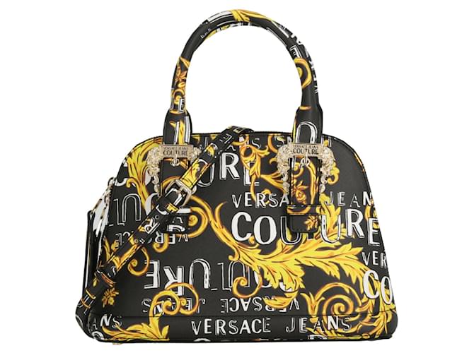Versace Jeans Couture women shoulder bag black: Handbags
