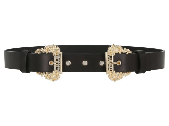 VERSACE Jeans Couture 1 Mit Leder gefütterter Gürtel