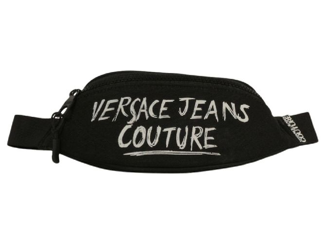 Versace Jeans Couture Bolsa de cintura Versace Jeans com logo estampado