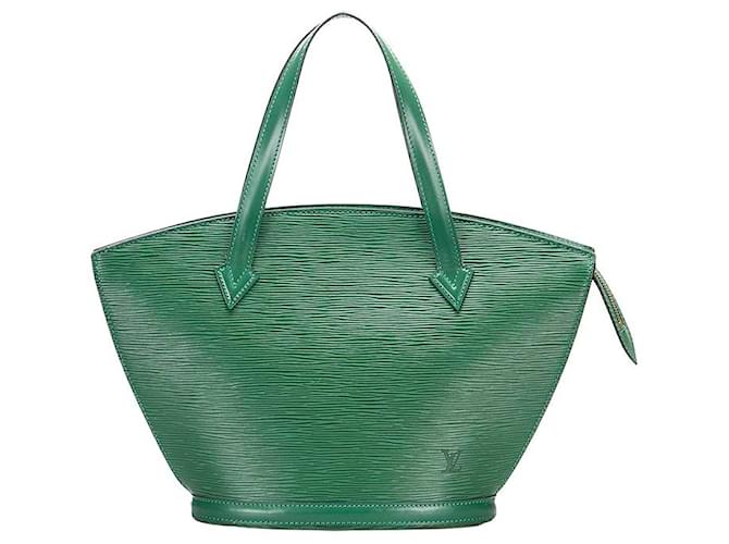 Louis Vuitton Saint Jacques Green Leather  ref.856683