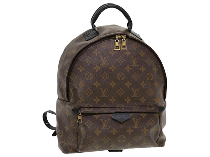 LOUIS VUITTON Monogram Palm Springs MM Backpack M44874 LV Auth 38537 Cloth  ref.856755