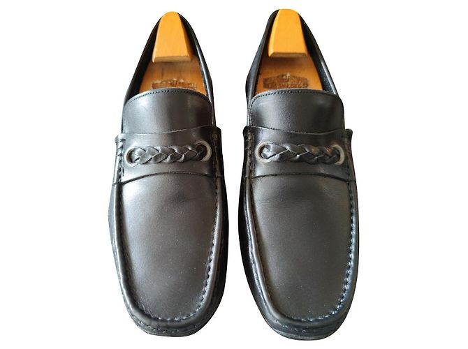 Mocassini Paraboot in pelle nera Nero