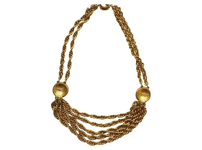 Chanel Necklaces Gold hardware Metal  ref.857000