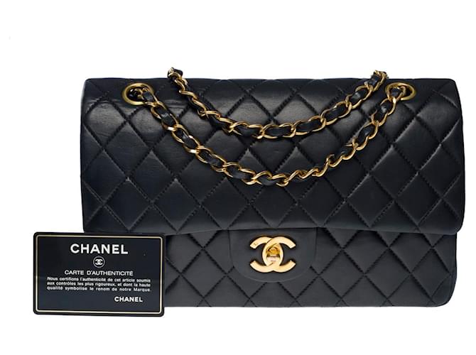 Sac Chanel Timeless/classic black leather - 101132 ref.857054 - Joli Closet