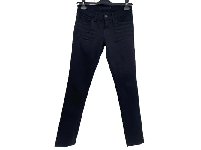 J BRAND Jeans T.US 25 cotton Nero Cotone  ref.857155