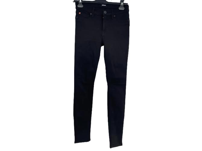 HUDSON Jeans T.US 25 Baumwolle Schwarz  ref.857156